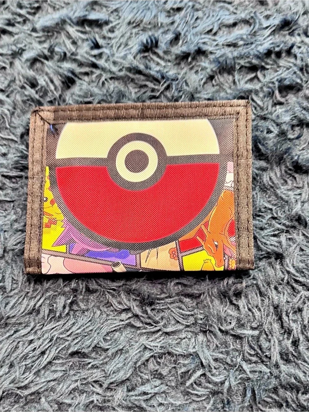 Pokemon Poké Ball Trifold Velcro Wallet
